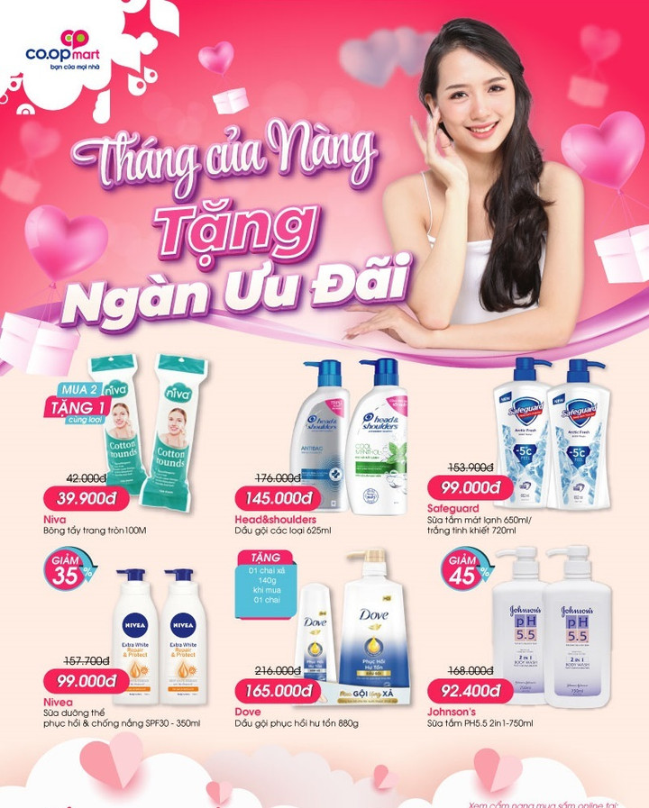 Co.opmart và Co.opXtra giảm giá mạnh gần 1.000 sản phẩm cho phái đẹp - 2