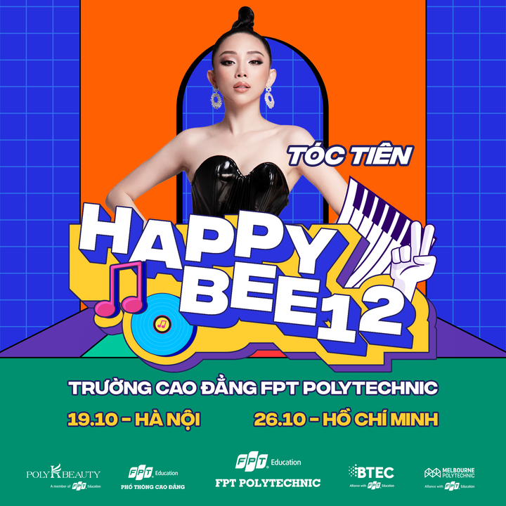 Tóc Tiên nhá hàng bài hát, lần đầu biểu diễn tại Happy Bee 12 - 3
