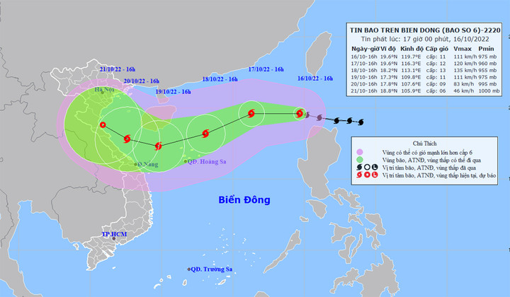 Bão Nesat giật cấp 13 đổ bộ Biển Đông, dự báo mạnh thêm - 1