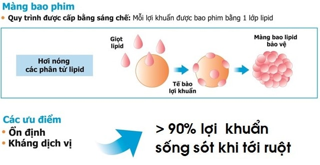 Công nghệ bao phim lợi khuẩn - giải pháp cho hệ tiêu hoá của trẻ - 1