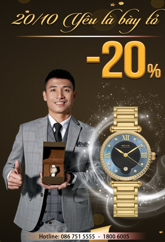 Chọn quà 20/10 tinh tế ở Đăng Quang Watch - 1