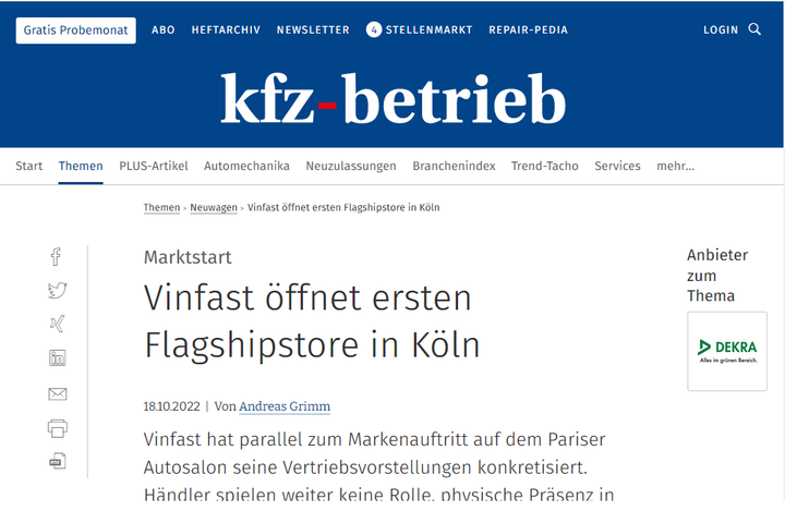 Truyền thông châu Âu: Việt Nam đang có một thương hiệu ô tô rất mạnh và hấp dẫn - 3