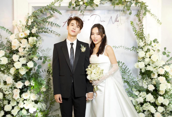 Anh Tú - Diệu Nhi đắm đuối bên nhau trong lễ cưới lần thứ hai tại Hà Nội - 4