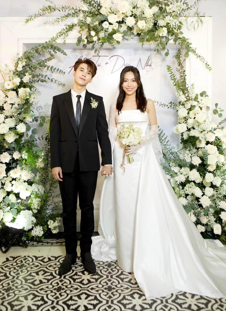 Anh Tú - Diệu Nhi đắm đuối bên nhau trong lễ cưới lần thứ hai tại Hà Nội - 3