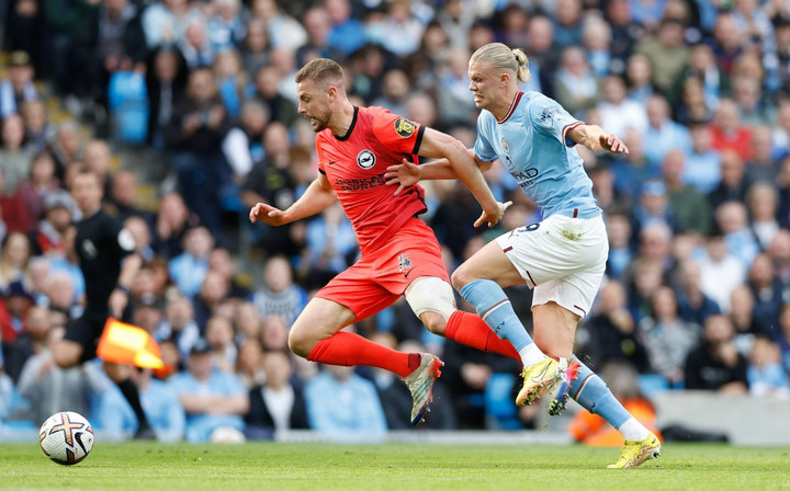 Trực tiếp bóng đá Man City 3-1 Brighton: De Bruyne ghi bàn siêu phẩm - 3