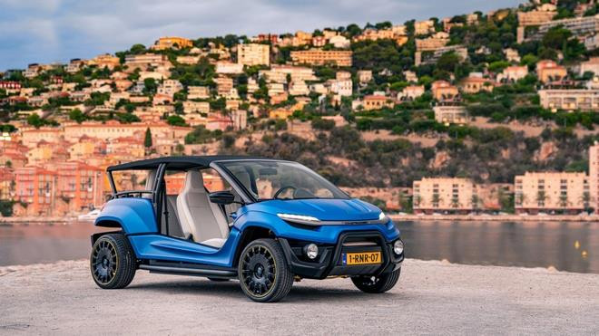 Savage Rivale, xe điện, ảnh 2 Xe điện 4 chỗ chỉ nặng 800 kg, chạy tối đa 200 km - 2