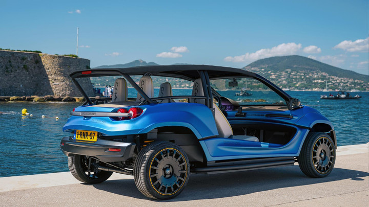 Xe điện 4 chỗ chỉ nặng 800 kg, chạy tối đa 200 km - 7