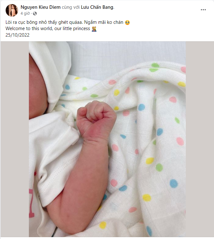 Diễn viên Karen Nguyễn chia sẻ hạnh phúc lần đầu làm mẹ - 1