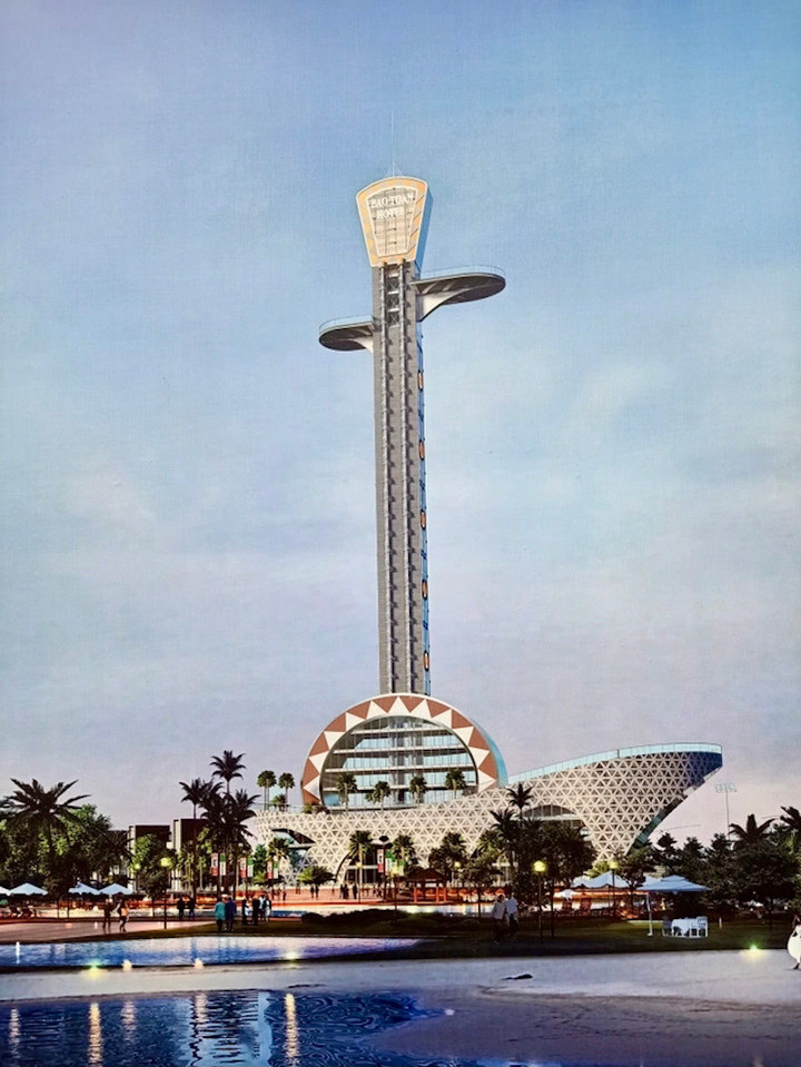 Khách sạn 5 sao hình cây đàn kìm vẫn nằm trên giấy sau gần 2 năm khởi công - 1