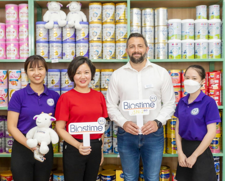 HOAN TT và đối tác Biostime khảo sát thị trường phía Nam - 1
