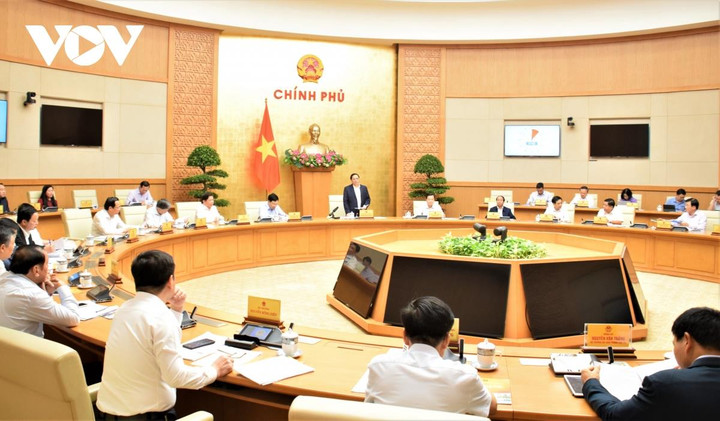 Thủ tướng Phạm Minh Chính chủ trì phiên họp Chính phủ thường kỳ tháng 10 - 1
