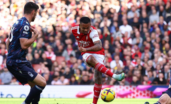 Trực tiếp bóng đá Arsenal 5-0 Nottingham vòng 14 Ngoại hạng Anh - 5