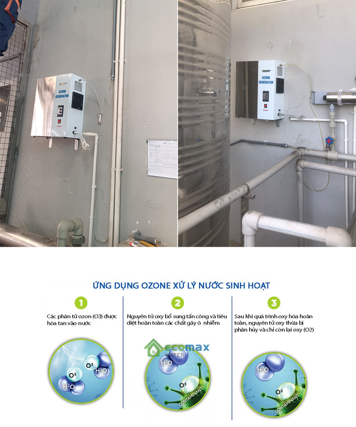 Công dụng máy ozone: Làm sạch thực phẩm, diệt khuẩn nước sinh hoạt - 2