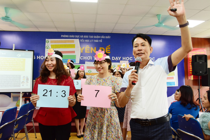 'Học thông qua chơi' tại Trường tiểu học Lý Thái Tổ - 6