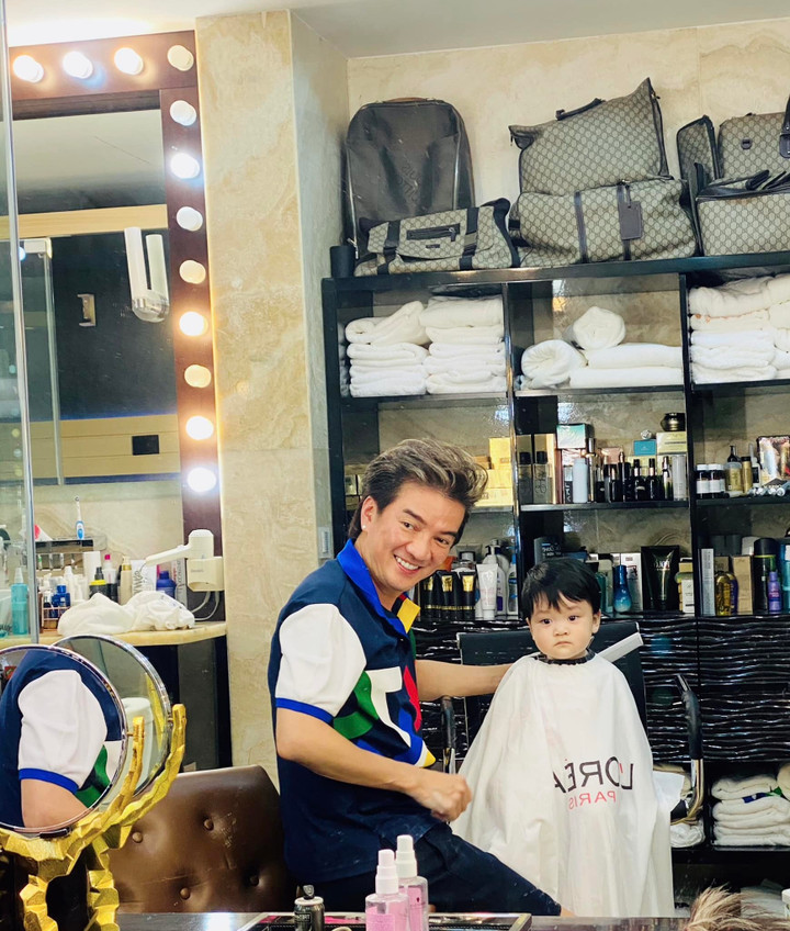 Sao Việt 5/11: Mr. Đàm tự tay cắt tóc cho con, Phương Thanh tơi tả khi đóng phim - 1