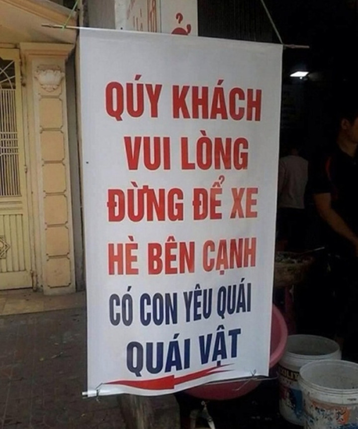 Những biển thông báo khó đỡ của các quán ăn thích 'thả miếng hài' - 2