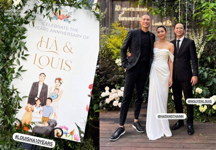Sao Việt 6/11: Vợ chồng Tăng Thanh Hà tổ chức tiệc kỷ niệm 10 năm ngày cưới - 1