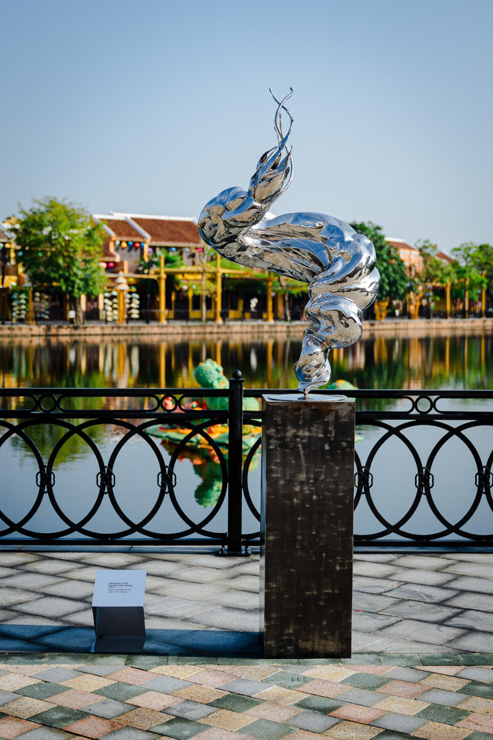 VCCA tổ chức triển lãm điêu khắc 'trung điểm' tại Nam Hội An - 6