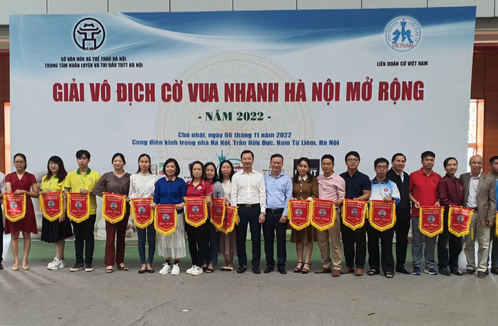 Giải cờ vua nhanh Hà Nội mở rộng thu hút số vận động viên kỷ lục - 1