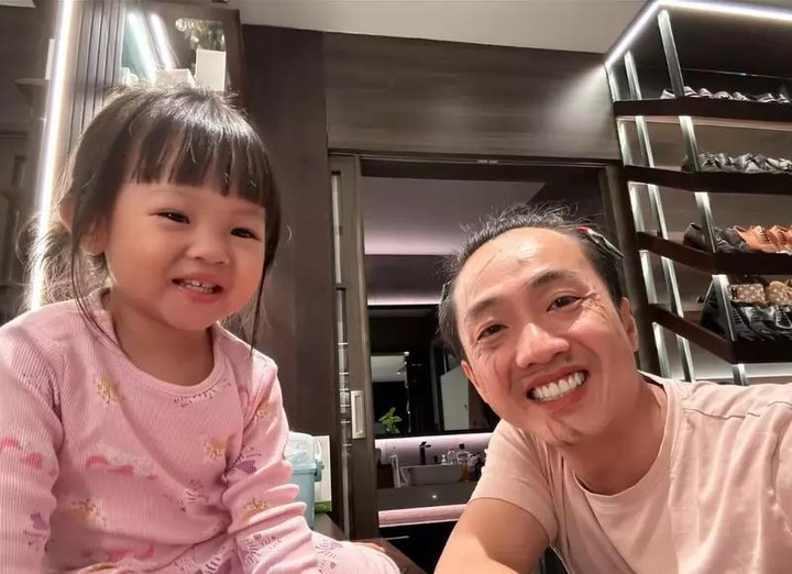 Cường Đô La trở thành người mẫu để con gái Suchin trổ tài make-up - 5