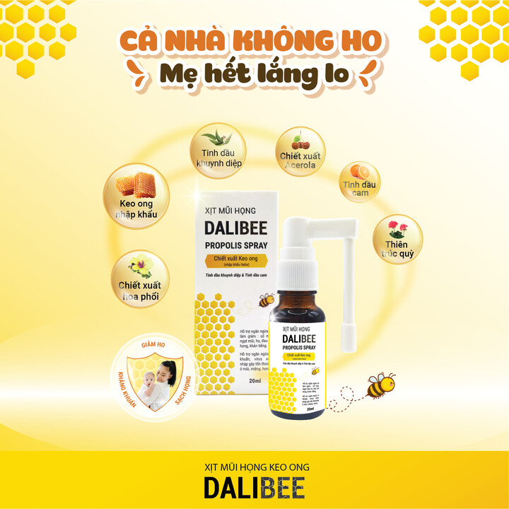 Keo ong - kháng sinh tự nhiên cho hệ hô hấp của trẻ - 3