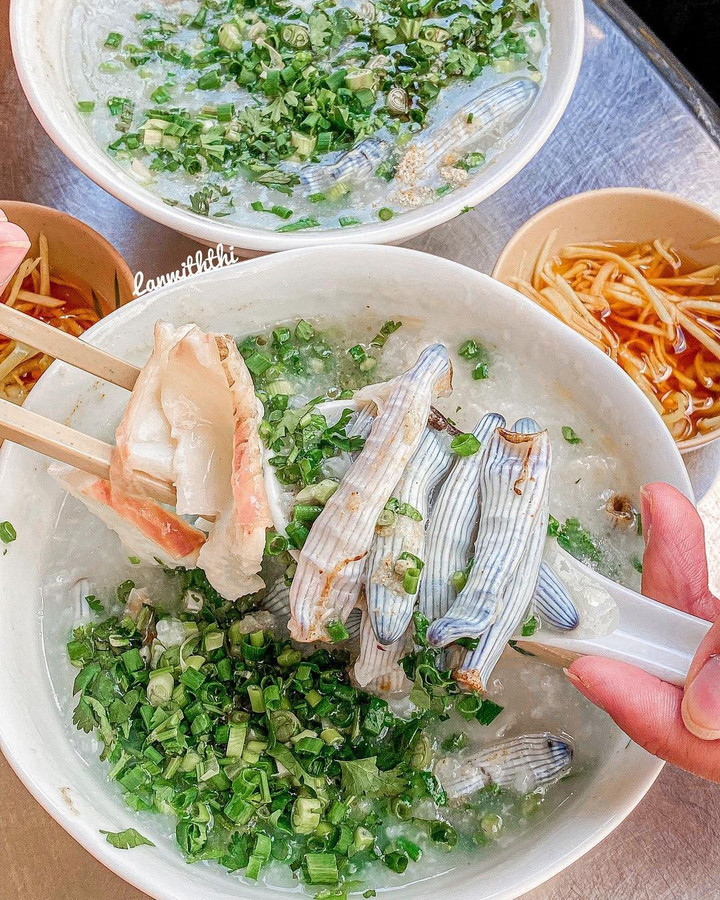 Lạ miệng món cháo sá sùng - loài trùng biển đắt đỏ chưa ăn thì sợ mà thử là mê - 5