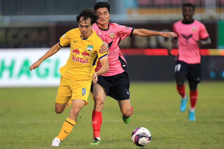 Trực tiếp bóng đá Hồng Lĩnh Hà Tĩnh 1-1 HAGL: Minh Vương ghi bàn - 6