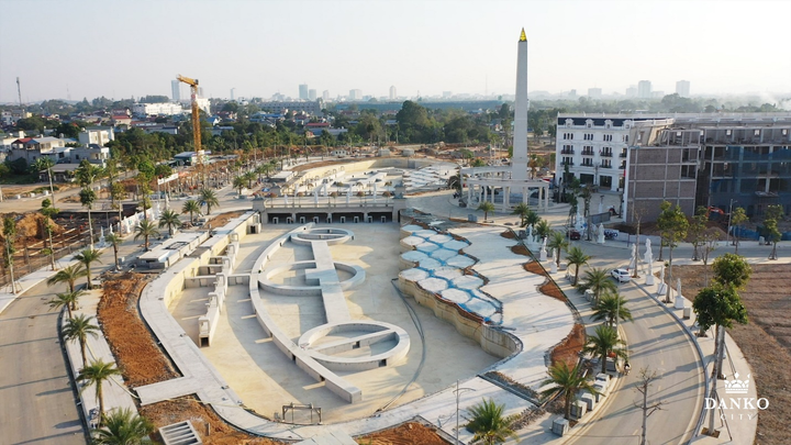 Danko Group đẩy mạnh tiến độ thi công nhạc nước tại Danko City - 3