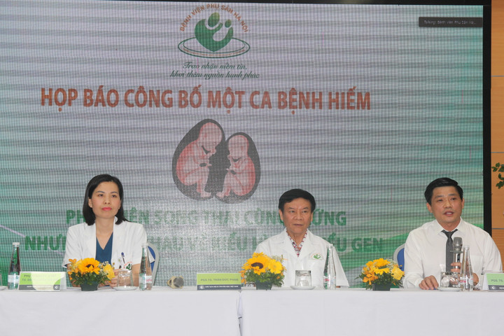 Việt Nam lần đầu ghi nhận song thai cùng trứng khác giới tính, kiểu gene - 1