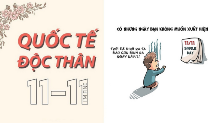 Loạt status thú vị về Lễ Độc thân 11/11 mà 'hội FA' thường đăng tải - 1