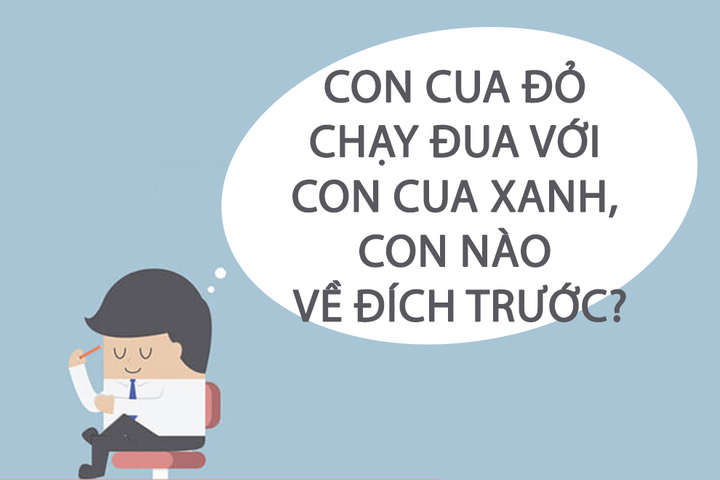 Cua đỏ chạy đua với cua xanh, con nào về đích trước? - 1
