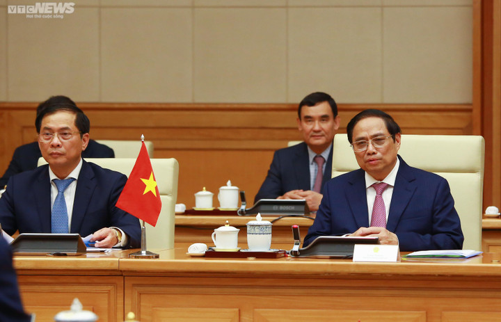 Thủ tướng Phạm Minh Chính hội đàm với Thủ tướng Đức Olaf Scholz - 1