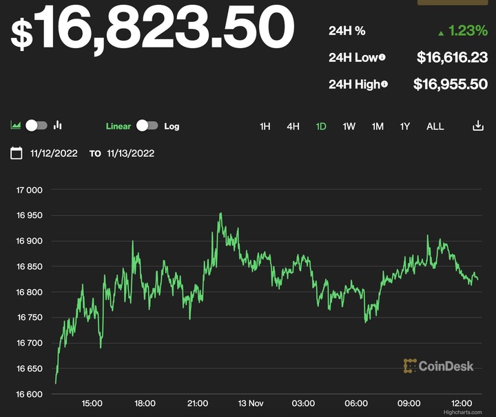 Giá Bitcoin hôm nay 14/11: Lấy lại đà tăng giá - 1