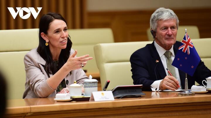 Thủ tướng Phạm Minh Chính chủ trì Lễ đón và hội đàm với Thủ tướng New Zealand - 14