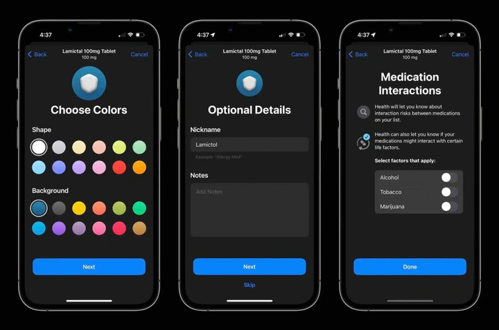 Cách để không quên uống thuốc và thực phẩm chức năng ngay trên chiếc iPhone - 4