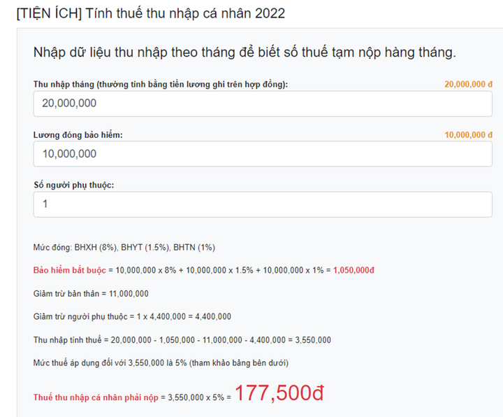 Mức giảm trừ gia cảnh thuế thu nhập cá nhân hiện nay - 3