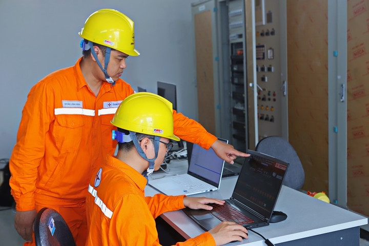 Công trường dự án đường dây và trạm biến áp 110kV Nga Sơn trước khi vận hành - 11