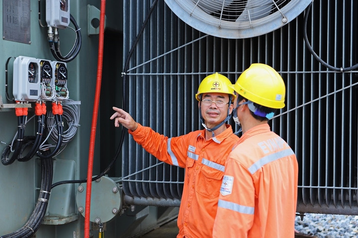 Công trường dự án đường dây và trạm biến áp 110kV Nga Sơn trước khi vận hành - 8