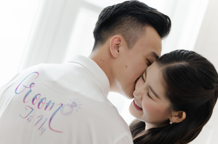 Đám cưới sang trọng của hoa hậu Ngân Anh và chồng MC nổi tiếng - 8