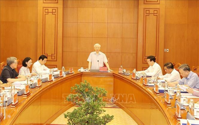 Tổng Bí thư chủ trì họp Thường trực BCĐ TƯ về phòng, chống tham nhũng, tiêu cực - 4