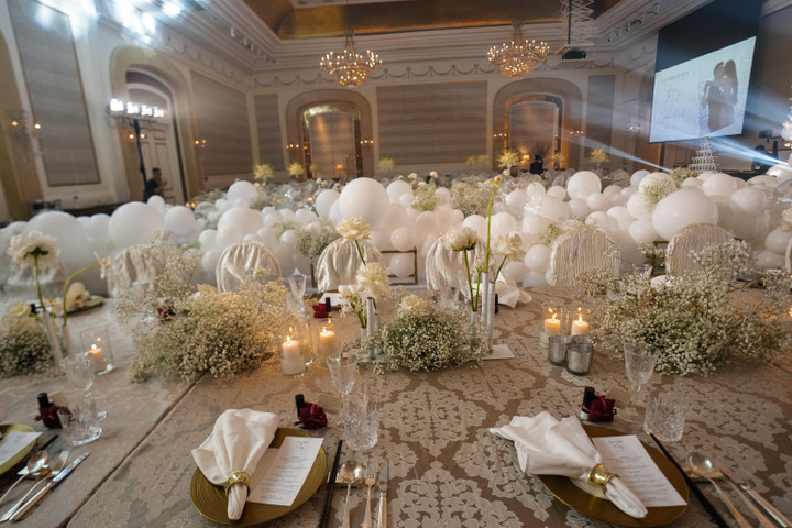 Đám cưới sang trọng của hoa hậu Ngân Anh và chồng MC nổi tiếng - 4