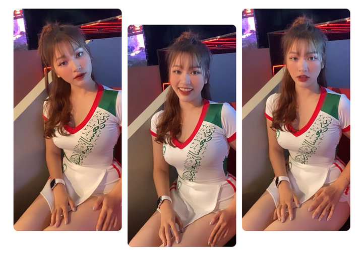 Dàn mỹ nữ Nóng cùng World Cup 2022 khoe sắc trong trang phục 32 đội tuyển - 9