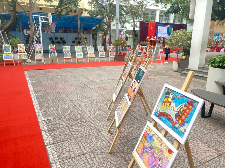 Hà Nội: Thầy trò trường Tiểu học Trưng Trắc tưng bừng đón mừng ngày 20/11 - 5