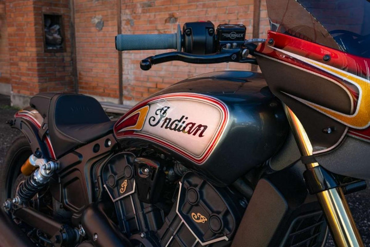 Chiêm ngưỡng Indian Scout Rogue với phiên bản custom bởi Hardnine Choppers - 8