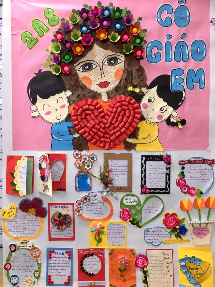 Hà Nội: Thầy trò trường Tiểu học Trưng Trắc tưng bừng đón mừng ngày 20/11 - 11