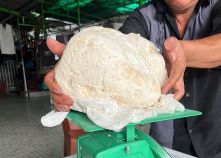 Ngư dân vớt được vật lạ nghi là long diên hương quý hiếm - 2