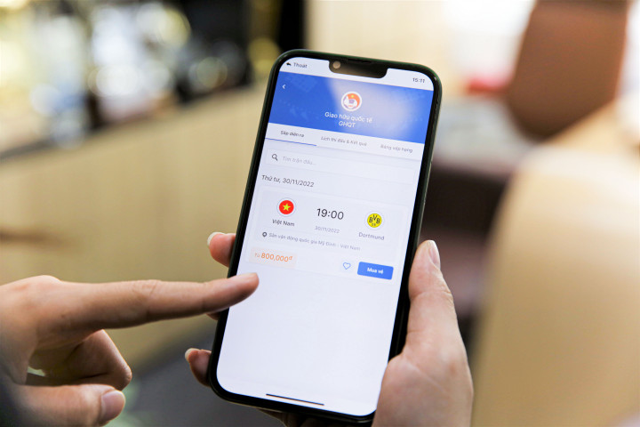 VNPAY hỗ trợ bán vé trực tuyến trận Việt Nam và CLB Borussia Dortmund - 1