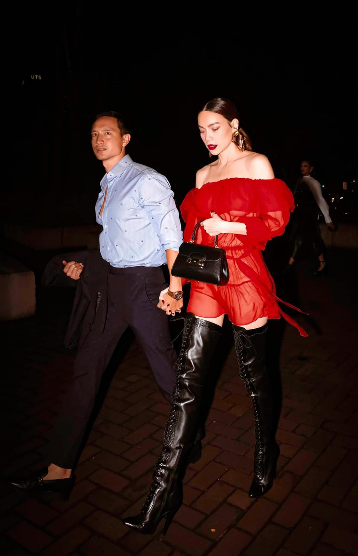 Nhan sắc và thần thái lộng lẫy của Hồ Ngọc Hà khi xuống phố - 1