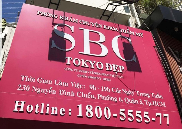 TP.HCM: Thẩm mỹ SBC bị tước giấy phép hoạt động 3 tháng, phạt 47 triệu đồng - 1