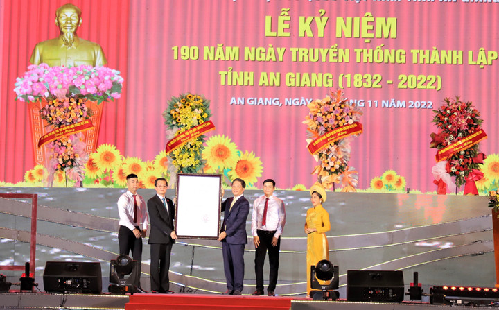 Thủ tướng công nhận ngày 22/11 là 'Ngày truyền thống tỉnh An Giang' - 1